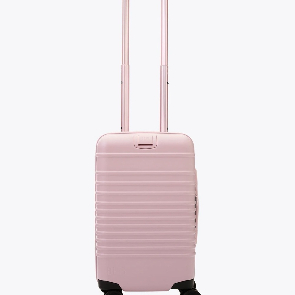 Pink Rolling Suitcase Beis Carry On